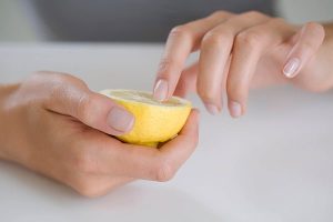 استفاده از لیمو برای ناخن‌ها